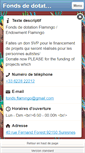 Mobile Screenshot of fonds-flamingo.com